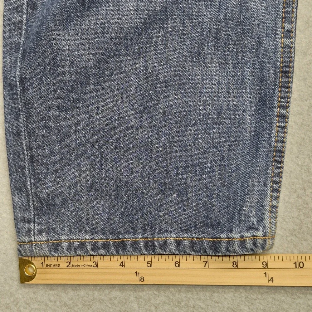 Levi's 505 Jeans Mens 44x29 Dark Wash Straight Leg Classic Denim Regular Fit